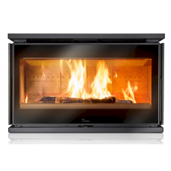 Semineu pe lemne LACUNZA Adour 700 CLID, putere nominala 9.5 kW, dimensiuni 700 x 490 x 400 mm