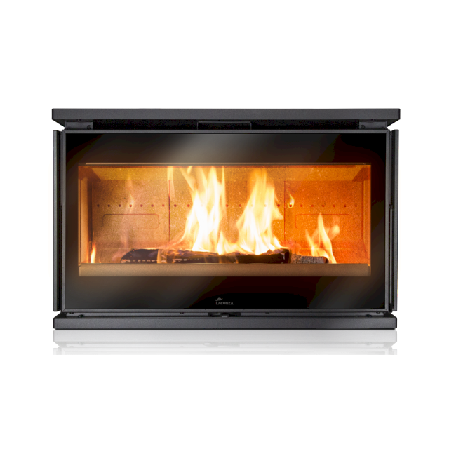 Semineu pe lemne LACUNZA Adour 700 CLID, putere nominala 9.5 kW, dimensiuni 700 x 490 x 400 mm