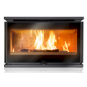 Semineu pe lemne LACUNZA Adour 700 CLID, putere nominala 9.5 kW, dimensiuni 700 x 490 x 400 mm