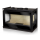 Semineu pe lemne LACUNZA Adour 700 CLID, putere nominala 9.5 kW, dimensiuni 700 x 490 x 400 mm