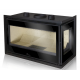 Semineu pe lemne LACUNZA Adour 800 CL, putere nominala 10.0 kW, dimensiuni 795 x 490 x 400 mm