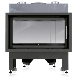 Semineu pe lemne LACUNZA Inca 100, putere nominala 15.5 kW, dimensiuni 1026 x 1154 x 646 mm