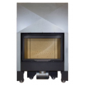 Semineu pe lemne LACUNZA Itaca 100 ECO, putere nominala 13.0 kW, dimensiuni 891 x 1507 x 586 mm