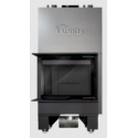 Semineu pe lemne LACUNZA Izaro 60 CLI, putere nominala 9.0 kW, dimensiuni 616 x 1460 x 630 mm