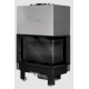 Semineu pe lemne LACUNZA Izaro 80 CLI, putere nominala 12.5 kW, dimensiuni 816 x 1460 x 630 mm, culoare negru