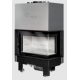 Semineu pe lemne LACUNZA Izaro 80 CLI, putere nominala 12.5 kW, dimensiuni 816 x 1460 x 630 mm, culoare alb
