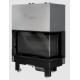 Semineu pe lemne LACUNZA Izaro 100 CLI, putere nominala 15.5 kW, dimensiuni 1016 x 1460 x 630 mm, culoare negru
