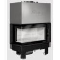 Semineu pe lemne LACUNZA Izaro 100 CLI, putere nominala 15.5 kW, dimensiuni 1016 x 1460 x 630 mm, culoare alb