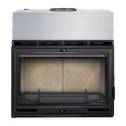 Semineu pe lemne LACUNZA Sarria 12 ECO, putere nominala 14.5 kW, dimensiuni 700 x 740 x 486 mm