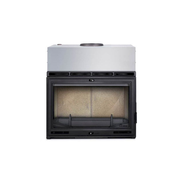 Semineu pe lemne LACUNZA Sarria 12 ECO, putere nominala 14.5 kW, dimensiuni 700 x 740 x 486 mm