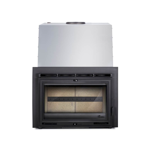 Semineu pe lemne LACUNZA Sarria 20 ECO, putere nominala 19.5 kW, dimensiuni 740 x 1075 x 510 mm