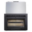 Semineu pe lemne LACUNZA Sarria 20 ECO, putere nominala 19.5 kW, dimensiuni 740 x 1075 x 510 mm