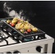 Aragaz Lofra Maxima MT86GV/C, 80x60 cm, gaz, 5 arzatoare, grill electric, timer, cuptor gaz, aprindere electronica, inox