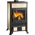 Soba pe lemne NORDICA ROSSELLA R1 BII, putere 8,8 kW-N, culoare pergament antic