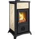Soba pe lemne NORDICA GEMMA, putere 6.0 kW-N, culoare pergament antic Soba pe lemne NORDICA GEMMA, putere 6.0 kW-N, culoare pergament antic