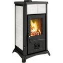 Soba pe lemne NORDICA GEMMA, putere 6.0 kW-N, culoare alb