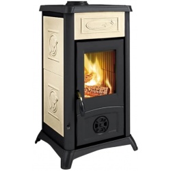 Soba pe lemne NORDICA GEMMA, putere 6.0 kW-N, culoare liberty panna