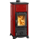Soba pe lemne NORDICA EMILIANA, putere 6,5 kW-N, culoare bordeaux