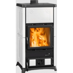 Soba pe lemne NORDICA FEDORA, putere 8,3 kW-N, culoare alb infinit