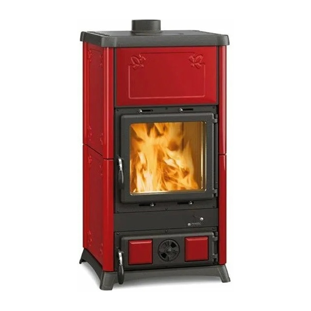 Soba pe lemne NORDICA FEDORA, putere 8,3 kW-N, culoare bordeaux