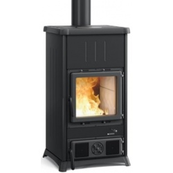 Soba pe lemne cu sistem de recuperare caldura NORDICA CONCITA 2.0 - STEEL, putere 11,8 kW-N, culoare negru antracit