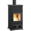 Soba pe lemne cu sistem de recuperare caldura NORDICA CONCITA 2.0 - STEEL, putere 11,8 kW-N, culoare negru antracit