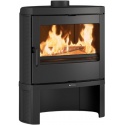 Soba din fonta pe lemne NORDICA JENNIFER 2.0, putere 7.7 kW-N, culoare negru antracit