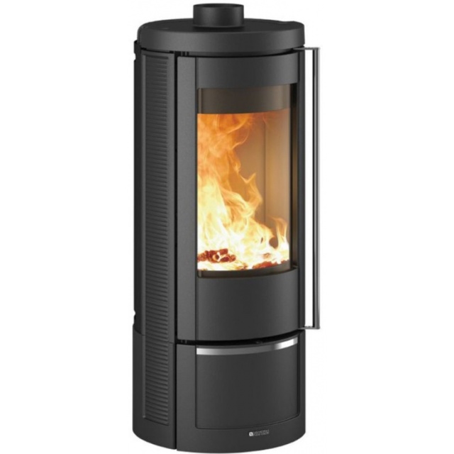 Soba din fonta pe lemne NORDICA MARLENA, putere 7.5 kW-N, culoare neagru antracit