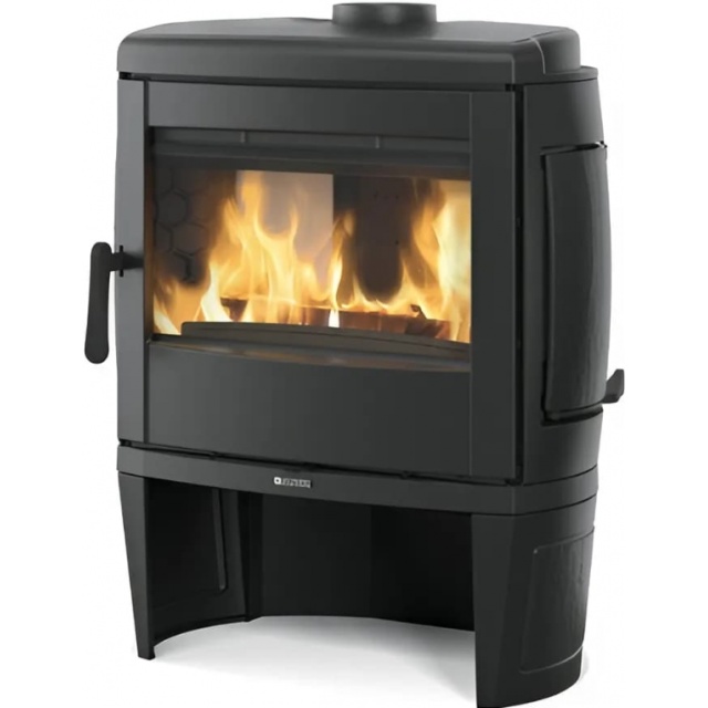 Soba pe lemne din fonta NORDICA TAHITI, putere 7.7 kW-N, culoare negru antracit