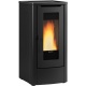 Soba pe peleti cu sistem de conducte NORDICA DAHIANA PLUS VFS, putere 10,0 kW-N, culoare negru Soba pe peleti cu sistem de conducte NORDICA DAHIANA PLUS VFS, putere 10,0 kW-N, culoare negru