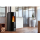 Soba pe peleți PIAZZETTA P220T TOPFG, sticla frontala, clasa energetica A+ si putere nominala 3,4 - 8,5 kW