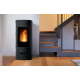Soba pe peleți PIAZZETTA P230C, suprafata din majolica, clasa energetica A+ si putere nominala 3,9 - 11 kW