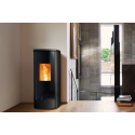 Soba pe peleți PIAZZETTA P230M TOP, suprafata din otel, clasa energetica A+ si putere nominala 4,1 - 11 kW