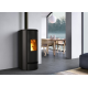 Soba pe peleți PIAZZETTA P920 T-TOP S, design modern și compact din otel , clasa energetica A+ si putere nominala 3,4 - 8,5 kW