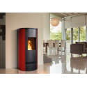 Soba pe peleți PIAZZETTA P930 T, design modern din majolica, clasa energetica A+ si putere nominala 3,8 - 11 kW