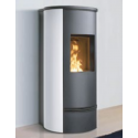 Soba pe peleți PIAZZETTA P930 T, design modern din otel, clasa energetica A+ si putere nominala 3,8 - 11 kW