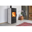 Soba pe lemne PIAZZETTA E530 C, placare cu majolică, clasa energetica A+ si putere nominala 8,5 kW