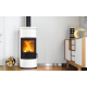 Soba pe lemne PIAZZETTA E924SP, evacuare superioara/posterioara si baza fixa, clasa energetica A+ si putere nominala 7,2 kW