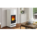 Soba pe lemne PIAZZETTA E928MB, placare din majolică si sistem BCS, clasa energetica A+ si putere nominala 5,5 - 11 kW