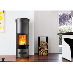 Soba pe lemne PIAZZETTA E929T, finisaj din majolică, clasa energetica A+ si putere nominala 7,9 kW