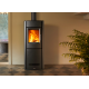Sobă hibrid PIAZZETTA E228SP, evacuare gaze- parte posterioara, clasa energetica A+ si putere nominala 8 kW