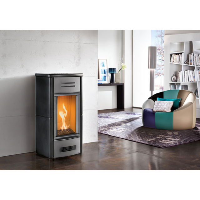 Sobă pe gaz PIAZZETTA G963MLPG, placare din majolică si convecție naturală, clasa energetica C