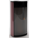 Soba hibrid UNGARO Fagiolob, panouri din sticla, 652 × 388 × 1193 mm, putere nominala 12 kW
