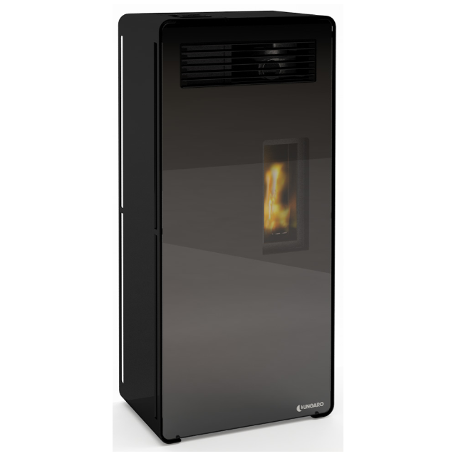 Soba hibrid UNGARO Zefy1, panouri din otel, 620 × 360 × 1210 mm, putere nominala 12 kW