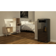 Soba hibrid UNGARO Zefy1, panouri din otel, 620 × 360 × 1210 mm, putere nominala 12 kW