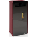 Soba hibrid UNGARO Zefy4s, panouri din otel si cuvă cu autocurățare , 620 × 360 × 1210 mm, putere nominala 12 kW