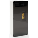 Soba hibrid UNGARO Zefy5s, panouri din otel si cuvă cu autocurățare, 620 × 360 × 1210 mm, putere nominala 12 kW