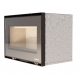 Șemineu încorporat pe lemne UNGARO IXL90V, distribuție forțată a aerului cald, 900×400-530×560 mm, putere nominala 10 kW Șemineu încorporat pe lemne UNGARO IXL90V, distribuție forțată a aerului cald, 900×400-530×560 mm, putere nominala 10 kW