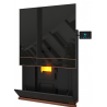 Termosemineu pe peleți COMFORT ZONE Home Cinema cu putere nominala 21,1 kW si suprafata incalzibila 170 mp