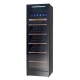 Vitrina de vinuri Tecfrigo Wine 185 Black, 197 sticle, 1 zona temperatura, negru / inox